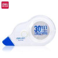 得力8145修正带涂改带 30m 颜色随机 24个/盒