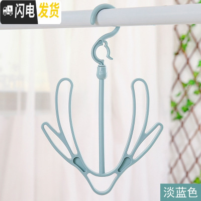 三维工匠个阳台晒鞋架鞋子的衣架晾鞋架 小型晾晒架防风鞋架晒鞋挂钩 随机色3个装 3个