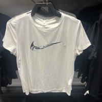 NIKE耐克短袖T恤运动休闲速干透气圆领女装FV6374-100 D