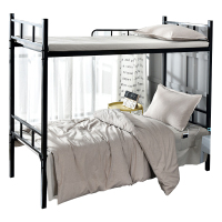 美帮汇宿舍三件套学生单人 风全棉被套水洗棉床单大学上下床铺盖套