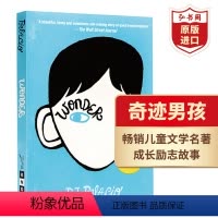 追梦少年 [正版]Wonder 奇迹男孩 英文原版 当代青春励志儿童文学名著 课外阅读 电影原著 搭怦然心动Flippe