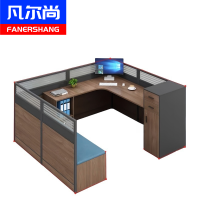 凡尔尚带床办公桌2200*2000*1100mm张