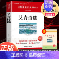 艾青诗选 北京工艺美术出版社 [正版]钢铁是怎样炼成的经典常谈艾青诗选水浒传初中生八年级下册九上人教版原版原著完整版人民