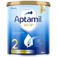 Aptamil澳洲原装进口爱他美金装2段6-12个月婴幼儿配方奶粉900g