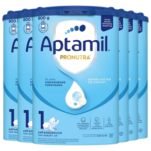 [6罐装]Aptamil德国原装进口爱他美经典版1段0-6个月婴幼儿配方奶粉800g