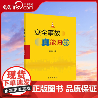 [央视网]安全事故真能归零 这是一部指导企业如何进行安全生产管理的管理学专业用书 生产与运作管理书籍 管理学用书 XH