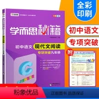 九年级 [正版]秘籍 初中语文现代文阅读专项突破九年级 初三9年级现代文阅读方法指导 初中同步现代文阅读练习题复习资料书