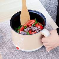 电小炒锅迷你单人宿舍神器电锅多功能炒菜锅小型1-2人插电电煮锅3