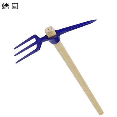 端固 破冰铲除冰铲木柄扁尖钢镐90*49.5cm 把