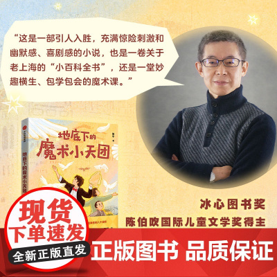 [8-18岁]地底下的魔术小天团 简平著 中信出版社图书 正版