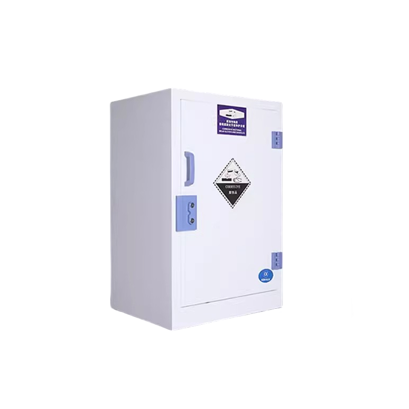 迅迈 12加仑pp药品柜 实验室试剂强酸碱储存柜子防腐蚀双锁器皿柜PP酸碱试剂柜