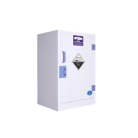 迅迈 12加仑pp药品柜 实验室试剂强酸碱储存柜子防腐蚀双锁器皿柜PP酸碱试剂柜