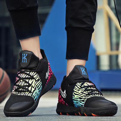 李小龙黑旋风李逵毒液欧文科比篮球斑马纹笑脸糖果色大码运动球鞋