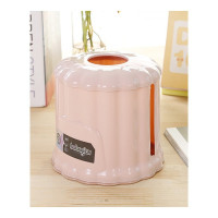 权夫人桌面创意卷纸筒圆筒茶几餐巾纸收纳盒抽纸卷纸盒客厅卫生间纸巾盒