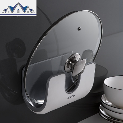 免打孔锅盖架壁挂菜板砧板收纳壁挂式厨房放案板的架子坐式置物架 三维工匠