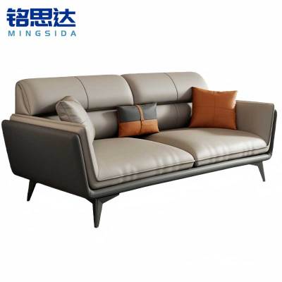 铭思达皮艺沙发双人位张