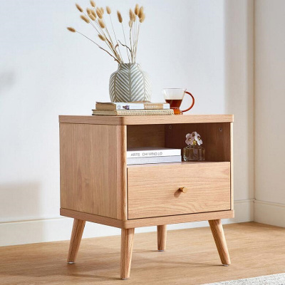 心业实木床头柜XYG1储物柜 此产品单件不出售批量请联系客服(仅在线下销售,仅供安徽政府部门批量采购)