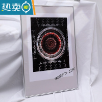 敬平铝合金画框定制拼图框任意尺寸A3框架装裱海报相框A4裱框外框挂墙 圆面闪银色 拼图1000片尺寸可放50.5*75.