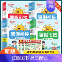 暑假衔接-语文-人教版 二升三 [正版]2024秋暑假衔接作业一升二升三升四升五升六年级下册语文数学英语全国人教北师江苏