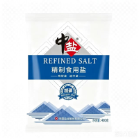 中盐 精制食用盐400g
