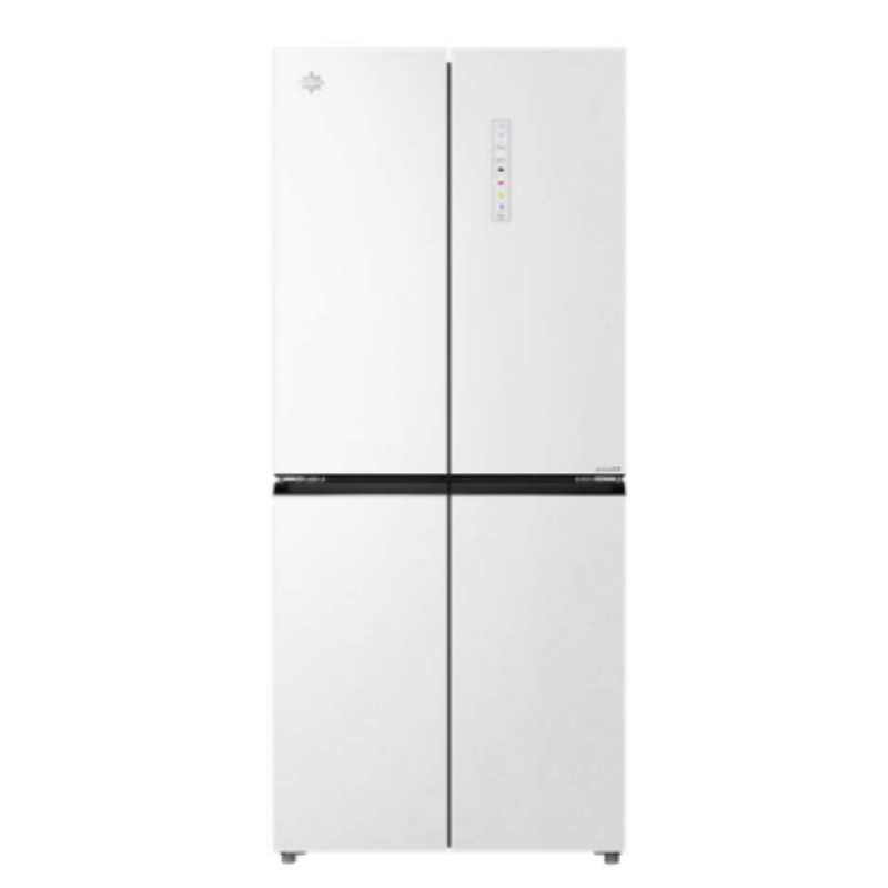 晶弘十字对开门冰箱 456L超冻锁鲜 全时变频 BCD-456WPSG/柳桦白