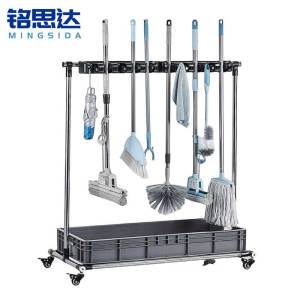 铭思达拖把架10拖12钩个