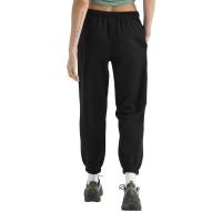 北面(The North Face)女式休闲裤舒适弹性透气修身黑款户外运动 pants