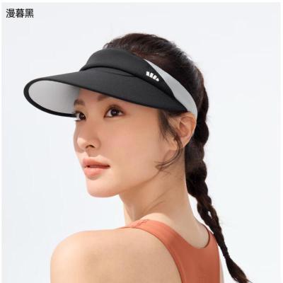 蕉下(BENEUNDER) 女士运动防晒帽DS566 漫暮黑-55-58