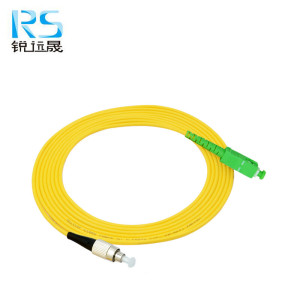 锐远晟 单模光纤尾纤FC/UPC-SC/APC-2m 10根/包