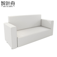 智叶舟商务沙发双人位135*75*80cm张