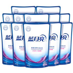 蓝月亮 深层洁净薰衣草洗衣液袋500g*12