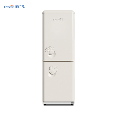 新飞160升冰箱双开门小型冰箱家用租房用小型双门冰箱节能省电冰箱BCD-160K2CT-X