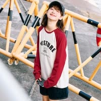 [2.5折价59元]唐狮新款长袖T恤女