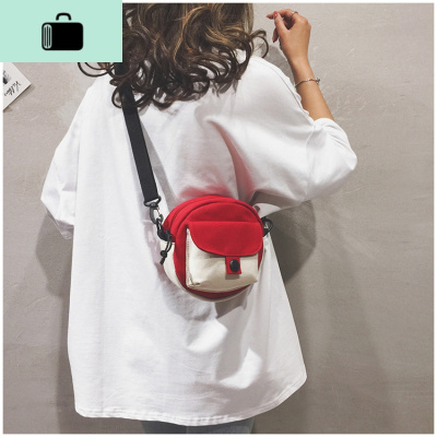 日系ins可爱小包包女韩国ulzzang小清新斜挎包软妹学生帆布单肩包NEW LAKE女斜挎包