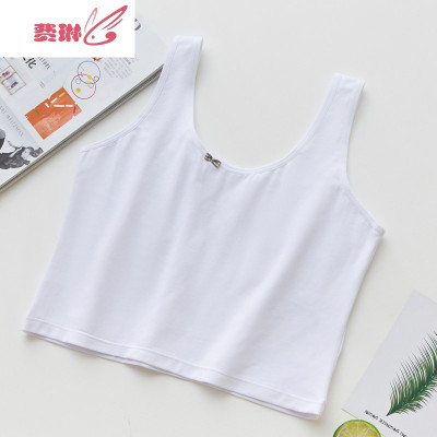 女童发育期内衣小背心吊带9-12岁成长女孩儿童大童小学生少女打底费琳