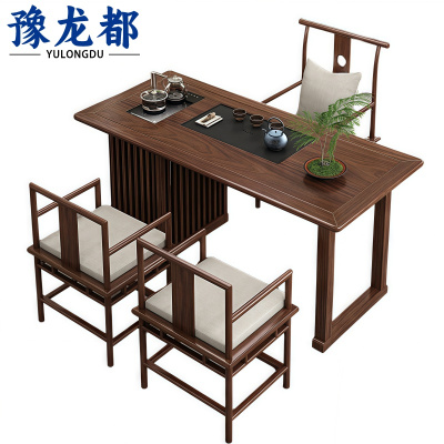 豫龙都 桌椅1.2m 一桌三椅 套