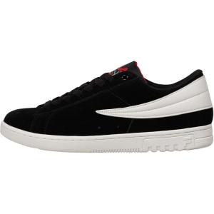 斐乐(FILA)男款低帮休闲运动鞋百搭舒适潮流板鞋春季夏季秋季穿搭 Black 43