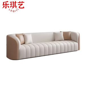 乐琪艺 长沙发 卡其色 180*75*70cm 张