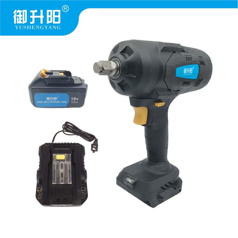 御升阳 锂电定扭冲击扳手 SY-DN120 (一电一充) 套