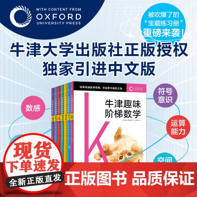 牛津趣味阶梯数学系列 5-12岁 安妮·费辛尼蒂 等著 学前教育