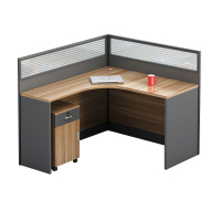 慧采云 办公家具职员桌屏风办公桌现代简约办公桌员工位单人位财务桌电脑桌