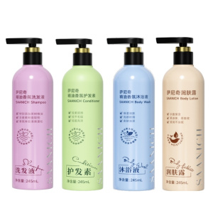 萨尼奇精油香氛洗发护发沐浴护肤4件套装980ml