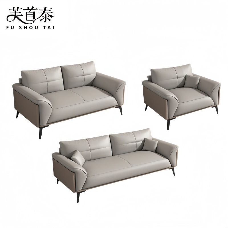 芙首泰皮质沙发2130*880*860mm(3+2+1)套
