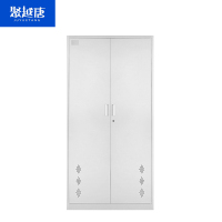 聚越唐 不锈钢双门清洁柜收纳柜保洁柜 900*400*1800 个