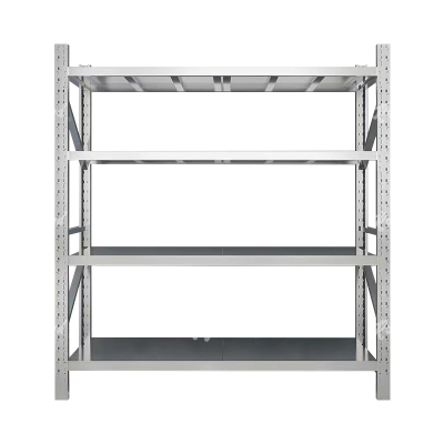 洛诗莲 (RoyceLand) 不锈钢货架304材质四层仓储货架 120*50*200cm/500kg主架