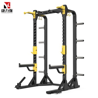康力强KLQ1091商用深蹲半框架杠铃举重卧推健身房综合力量训练器械