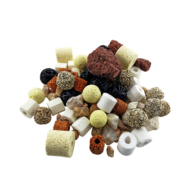 过滤材料套装 水族箱鱼缸过滤器全家福细菌球细菌屋吸氨石12合1