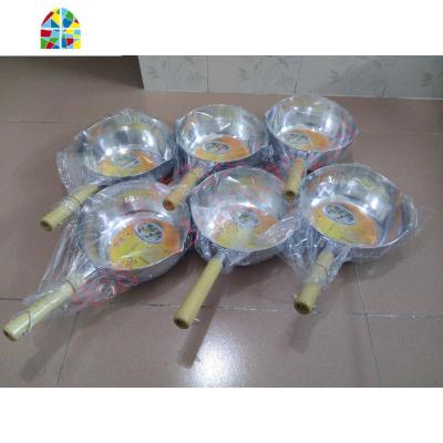 不锈钢加厚铝制单柄奶锅粥锅煮面锅汁锅雪平锅不粘锅汤粥锅 FENGHOU 20cm(煤气炉专用)