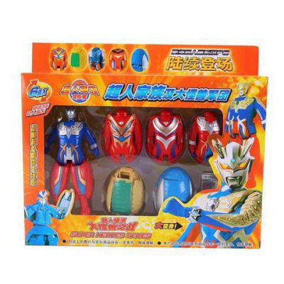 奥特曼玩具正版恐龙蛋罗怪兽套装奇趣变形球球蛋奇奇蛋6只装4只奥特蛋+2只怪兽