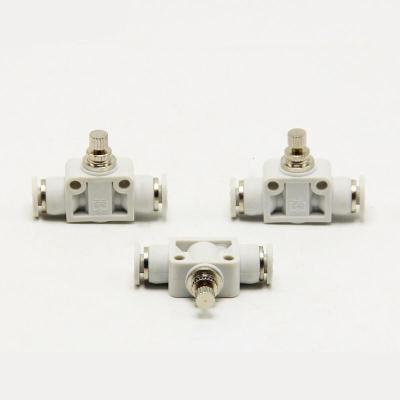 接头ASA4/ASA6/ASA8/ASA10/ASA12管道型节流阀气管接头 ASA8